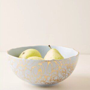 Anthropologie Sunray Serving Bowl